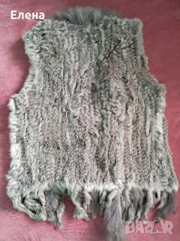 Елек естествен косъм, снимка 4 - Елеци - 52277830