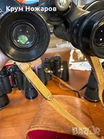 Продавам Бинокъл POLAR coated lens 7x35 Fieled 65”N 62241 в добро състояние с кожена ,чантичка, снимка 8 - Антикварни и старинни предмети - 55961492