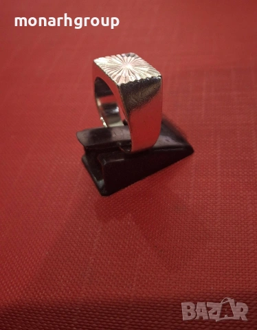 Сребърен пръстен, снимка 2 - Пръстени - 53515687