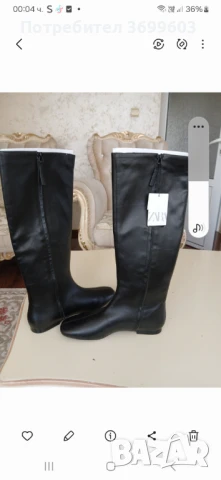 Дамски Ботуши  Zara, снимка 1