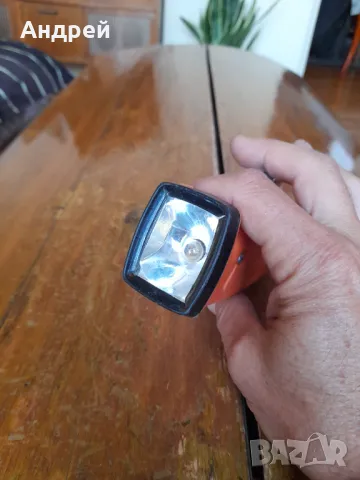 Старо фенерче с динамо #7, снимка 4 - Други ценни предмети - 47882364