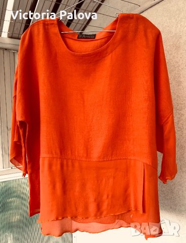 Ленена блуза/туника MARC ABBAS