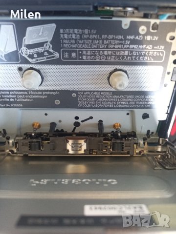 Panasonic Radio Cassette Player RQ-SX87V, снимка 4 - Радиокасетофони, транзистори - 42436895