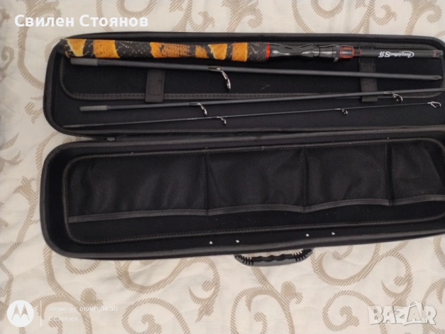 Травъл спининг+ калъф., снимка 6 - Въдици - 53809118