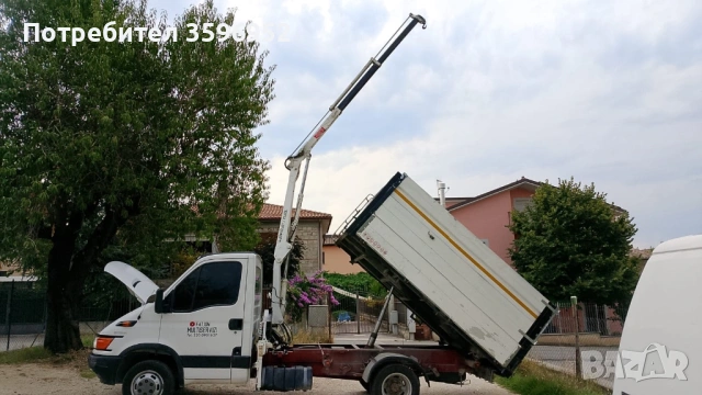 Тристранен самосвал с кран , багер 3.5 тома, снимка 7 - Транспортни услуги - 53599163