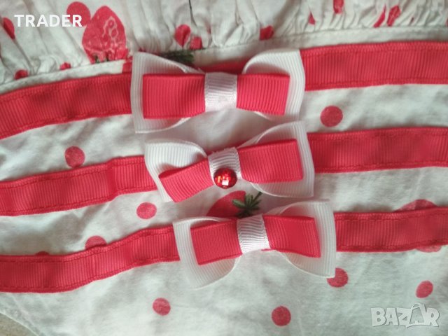 Детска рокля на ягодки RIVETING, снимка 5 - Детски рокли и поли - 34139058