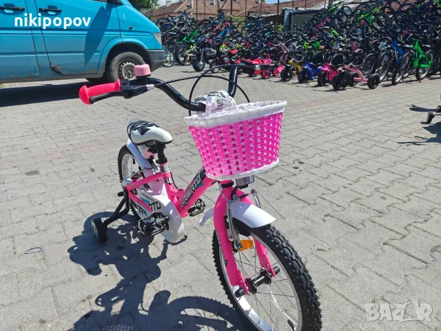 Промо велосипед 16" Passati HAMATO розов, снимка 5 - Велосипеди - 56193349