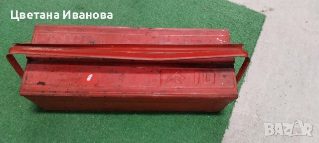 Метален куфар за инструменти , снимка 2 - Куфари с инструменти - 52064432