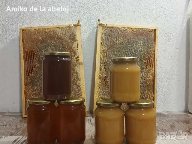 Продавам пчелен мед, добит от собствени пчелни семейства