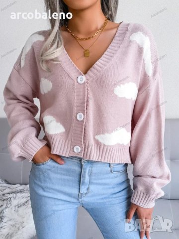 Дамски моден пуловер Baiyun, 3цвята - 023, снимка 2 - Блузи с дълъг ръкав и пуловери - 41914431