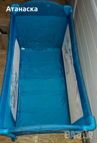 Бебешка сгъваема кошара Lorelli на 2 нива с люлеещ механизъм, снимка 2 - Кошарки - 53407463