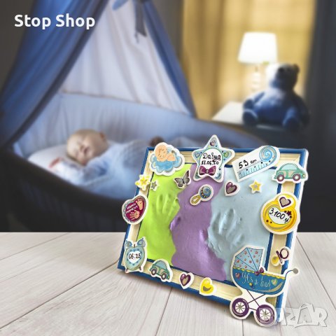 Отпечатък за ръчичка/краче за момче Catch the Moment, снимка 3 - Рисуване и оцветяване - 41954056