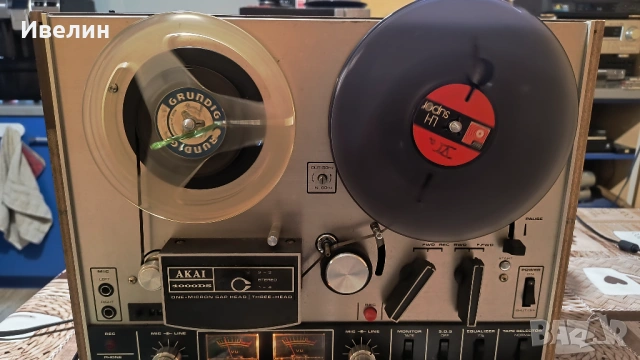 продавам триглав магнетофон AKAI 4000Ds, снимка 2 - Други - 53734482