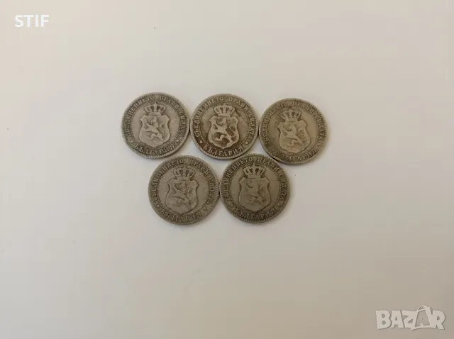 Лот монети 1888 г., снимка 5 - Нумизматика и бонистика - 49550460