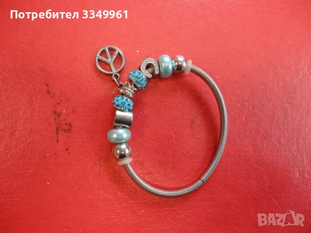 Страхотна гривна тип Пандора , снимка 3 - Гривни - 51342043