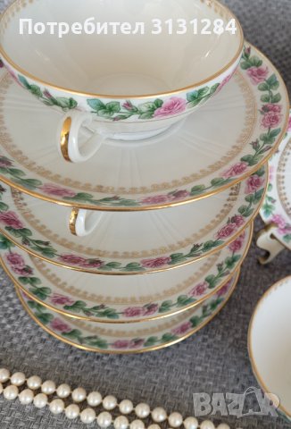 Limoges Haviland редък сервиз за чай кафе 30-те Франция, снимка 8 - Антикварни и старинни предмети - 42180104