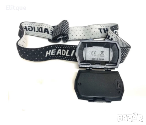 Челник фенер за глава със сензор за движение KX-201 10w USB зареждане, снимка 4 - Други - 52855045