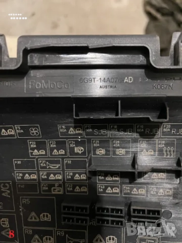 Части електрическа система - Форд Фиеста (Ford Fiesta) 1.4 TDCI - 68 к.с. - 2010 г., снимка 8 - Части - 51789272