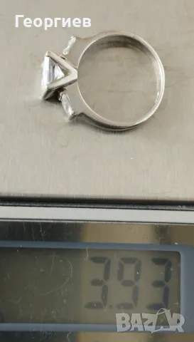 Старо сребро, сребърни пръстени и гривна по 8 лв за 1 грам., снимка 5 - Пръстени - 49763934