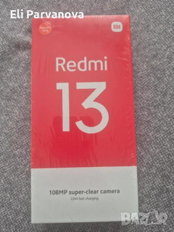 Смартфон Redmi 13 Ocean blue, 6GB RAM, 128GB ROM, 108MP камера