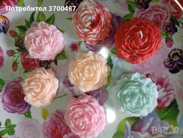 ароматни свещи, снимка 2 - Ръчно изработени сувенири - 53406517