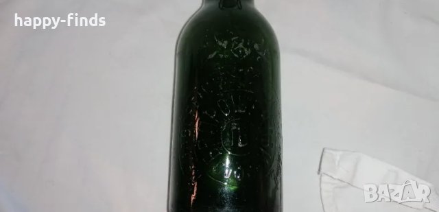 Антикварна бирена бутилка "Бр. Прошекови София, Придворенъ доставчикъ" , снимка 3 - Антикварни и старинни предмети - 50240241