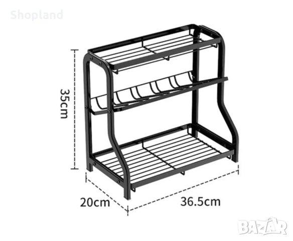 Стойка за подправки на 3 нива, снимка 11 - Аксесоари за кухня - 44194381
