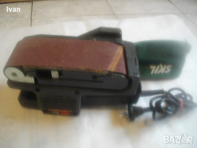 НИДЕРЛАНДСКИ ОРИГИНАЛЕН ЛЕНТОВ ШЛАЙФ 560W 2,6A SKIL 1100H1 ПРОФЕСИОНАЛЕН, снимка 18 - Други инструменти - 50991538