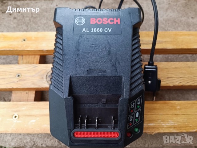 Bosch AL 1860 CV зарядно, снимка 2 - Винтоверти - 43415809