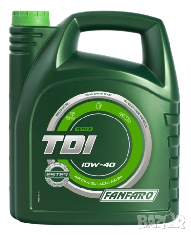 Полусинтетично масло Fanfaro TDI 10W40, 5л 