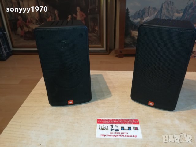 jbl-2бр тонколони 19х12х11см-внос германия, снимка 4 - Тонколони - 35911809