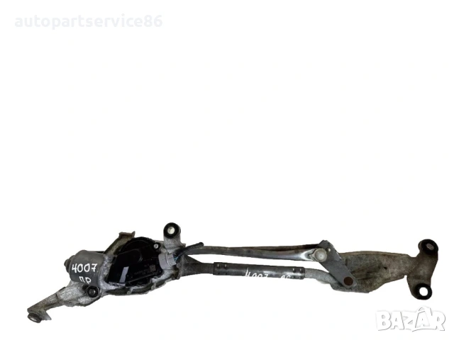 Преден мотор за чистачки с механизъм за Peugeot 4007 2.2 HDI (2009) 0743 159300