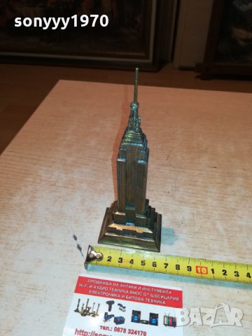 USA-NEW YORK МЕД/МЕСИНГ 1410211817, снимка 9 - Антикварни и старинни предмети - 34465402