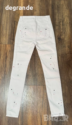 Дамски напръскани дънки 