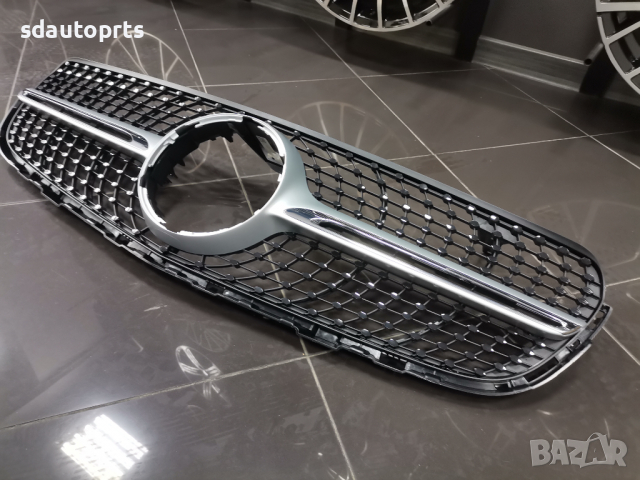 Нова Предна Решетка Mercedes GLC W253 Coupe Мерцедес 253 Купе, снимка 2 - Части - 36134950
