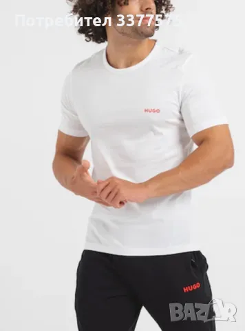 Hugo boss тениска бяла