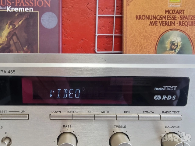 Receiver DENON DRA-455, снимка 3 - Ресийвъри, усилватели, смесителни пултове - 53401770