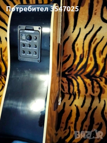 Електро акустична китара Spencer модел на Еко, снимка 4 - Китари - 53236046