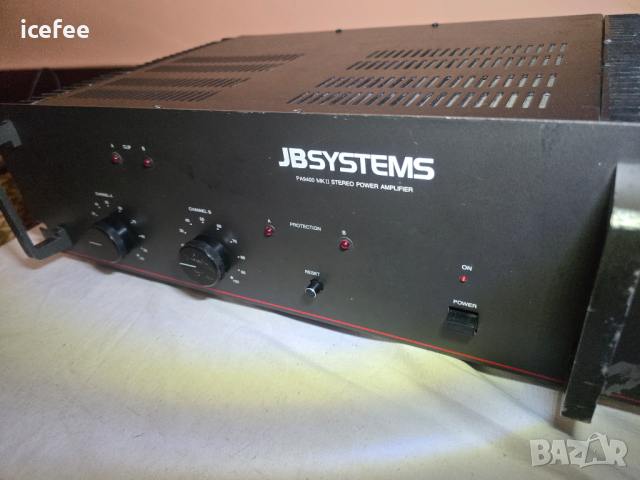 Стъпало JBSystems PA9400MKII, снимка 5 - Ресийвъри, усилватели, смесителни пултове - 44835114