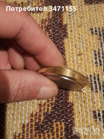 Позлатен руски механичен часовник Ракета 24 часа, снимка 6 - Мъжки - 53168307