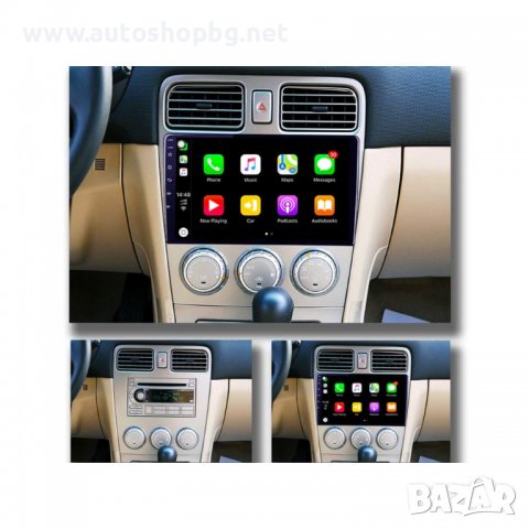 SUBARU FORESTER 2004-2008 - 9'' НАВИГАЦИЯ, снимка 4 - Аксесоари и консумативи - 39123340