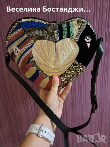 Чанта Treasure Heart, тип Crossbody,Desigual , снимка 3 - Чанти - 53872421