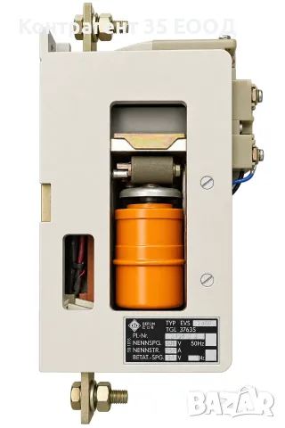 Оригинален EAW EVS 250 вакуумен контактор 250A 660V – DDR, NOS, снимка 2 - Други машини и части - 55846872