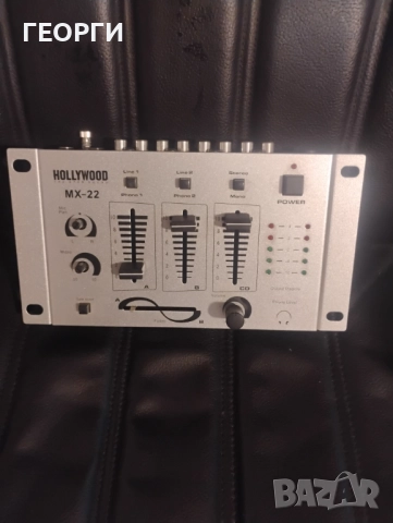 Пулт hollywood mx 22 - Малко използван, снимка 3 - Ресийвъри, усилватели, смесителни пултове - 52875580