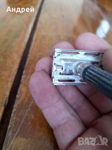 Стара самобръсначка Gillette #2, снимка 5 - Други ценни предмети - 35982284
