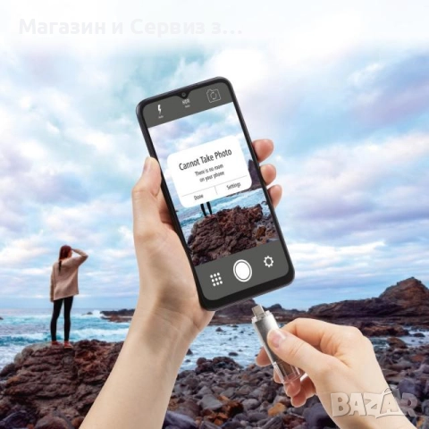 USB памет HAMA Тип USB-C/ USB-A 3.0 Laeta, 16GB, снимка 6 - USB Flash памети - 52382113