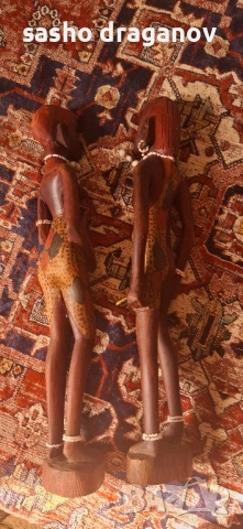 ръчно изработени африкански дърворезби, снимка 11 - Колекции - 52258277