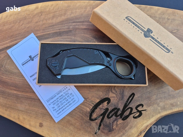 Карамбит Extrema Ratio NIGHTMARE C0298P, снимка 14 - Ножове - 53834109