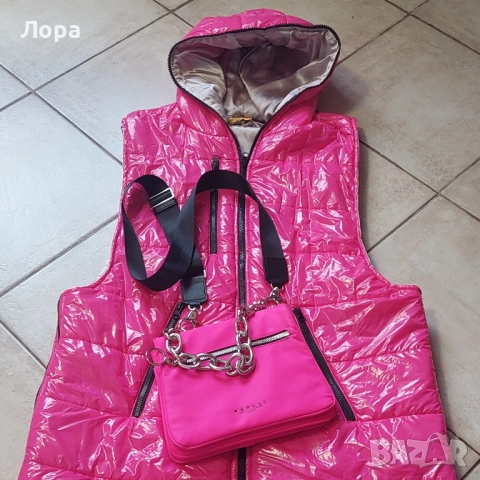 Дамски дълъг елек грейка, снимка 2 - Елеци - 52341497