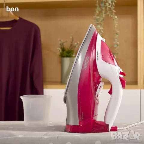 Парна ютия Solac Optima 3.0, снимка 4 - Ютии - 49542375